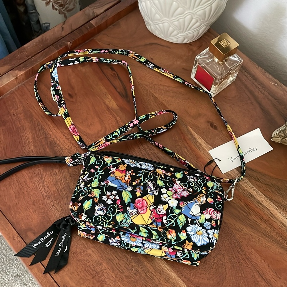 Vera Bradley Disney 100 RFID All in One Crossbody